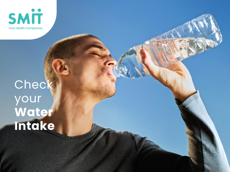 Check your water intake